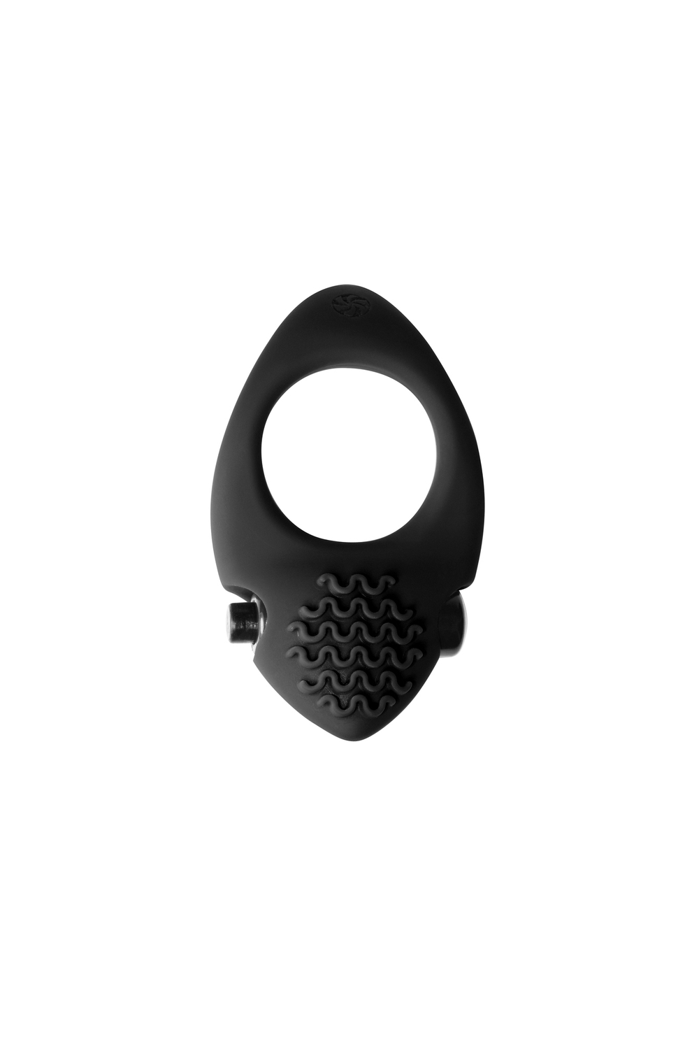 Эрекционное виброкольцо Pure Passion Midnight black