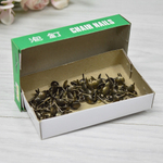 Гвозди мебельные декоративные 8*13мм, бронза (100шт)