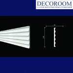 Decor-Dizayn. Панель DD902, 130x10x3000мм. Полимер, композит