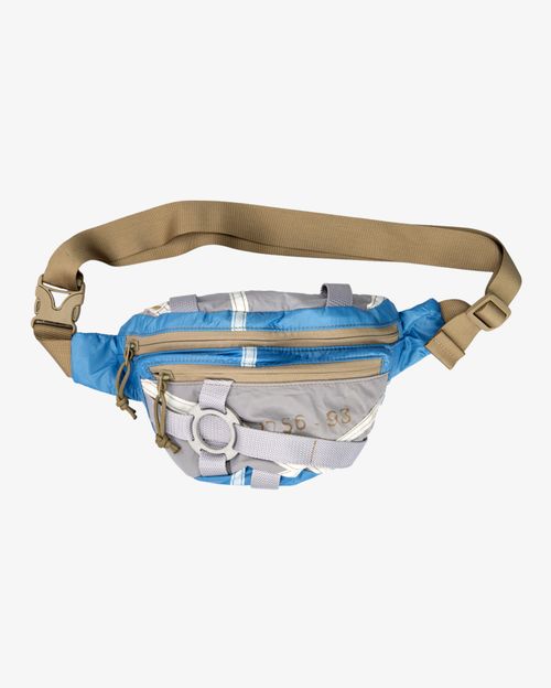 Сумка Stratopacks поясная SP-S1263 серо-голубая