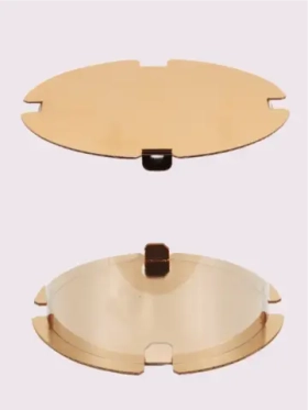 КОМПЛЕКТ тубусов 16х22 золото 5шт