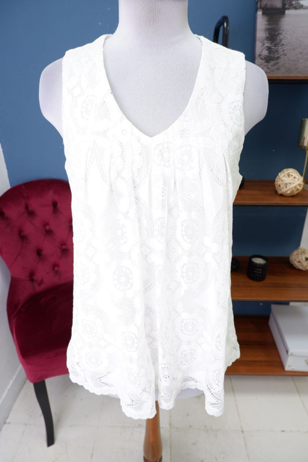 Топ элегантный 50 размер