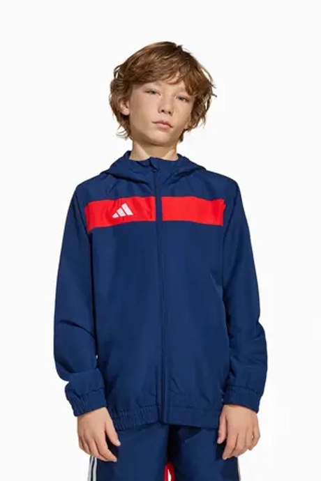 Кофта adidas Tiro 25 Essentials Woven Junior - темно-синий