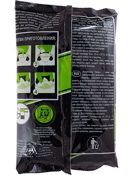 Прикормка зимняя GF Energy 1кг ПЛОТВА Холодная вода