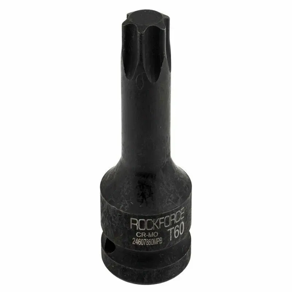 Головка-бита TORX ударная 1/2", T60 ROCKFORCE RF-24607860MPB