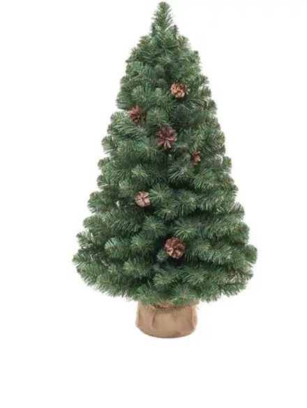 Искусственная елка Снежная королева зеленая 90 см., мягкая хвоя ПВХ, ЕлкиТорг (32090)