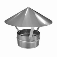 Зонт оцинкованная сталь d=250 толщина металла 0,5