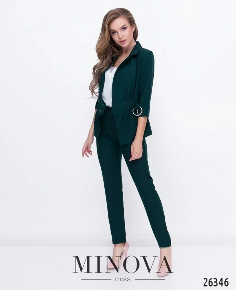 Костюм 1115-темно-зеленый Minova