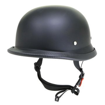 Шлем черный матовый с окантовкой (210)