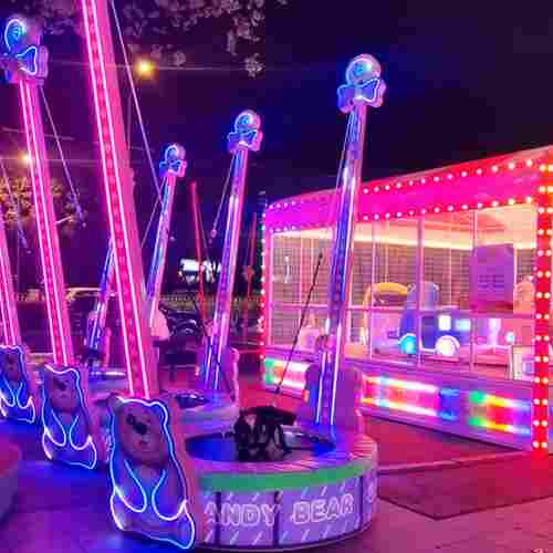 Банджи-батут «Candy Bear», 1-местный, 2×2×4 м