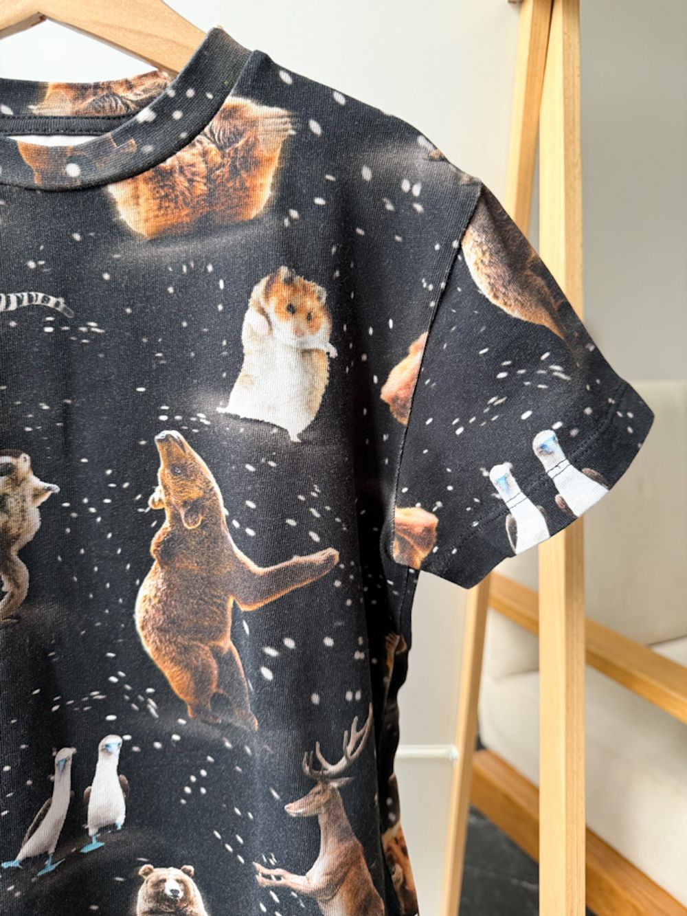 Хлопковая футболка Molo, 116