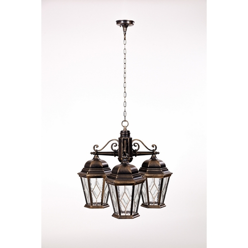 Подвесной светильник YAOHUA LUX ASTORIA 2M 91470M/3 Gb ромб