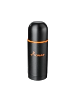 Термос (HS.TM-026) 1200ML черный (дополн.пласт.чашка)