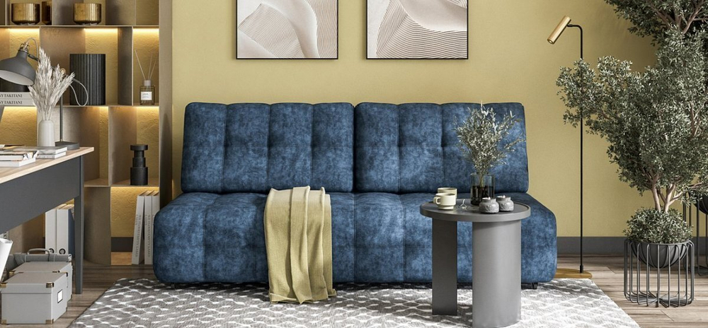 Диван Босс Мини Велюр Роял топаз