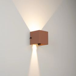 Светильник LGD-PERAN-WALL-S120x120-6W Warm3000 (Beige red, 0-80 deg, 230V) (Arlight, IP65 Бетон, 3 года) 061761