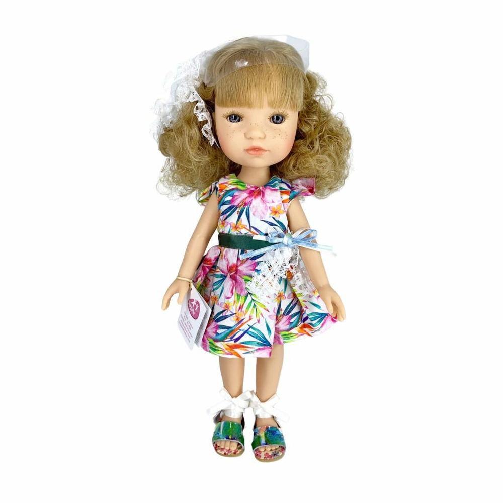 Кукла BERJUAN виниловая 35см Fashion Girl Rubia (844)