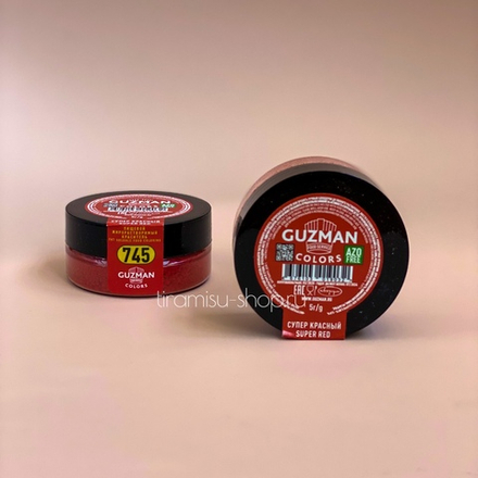 Жирорастворимый краситель Guzman, №745 Супер красный, 5 грамм