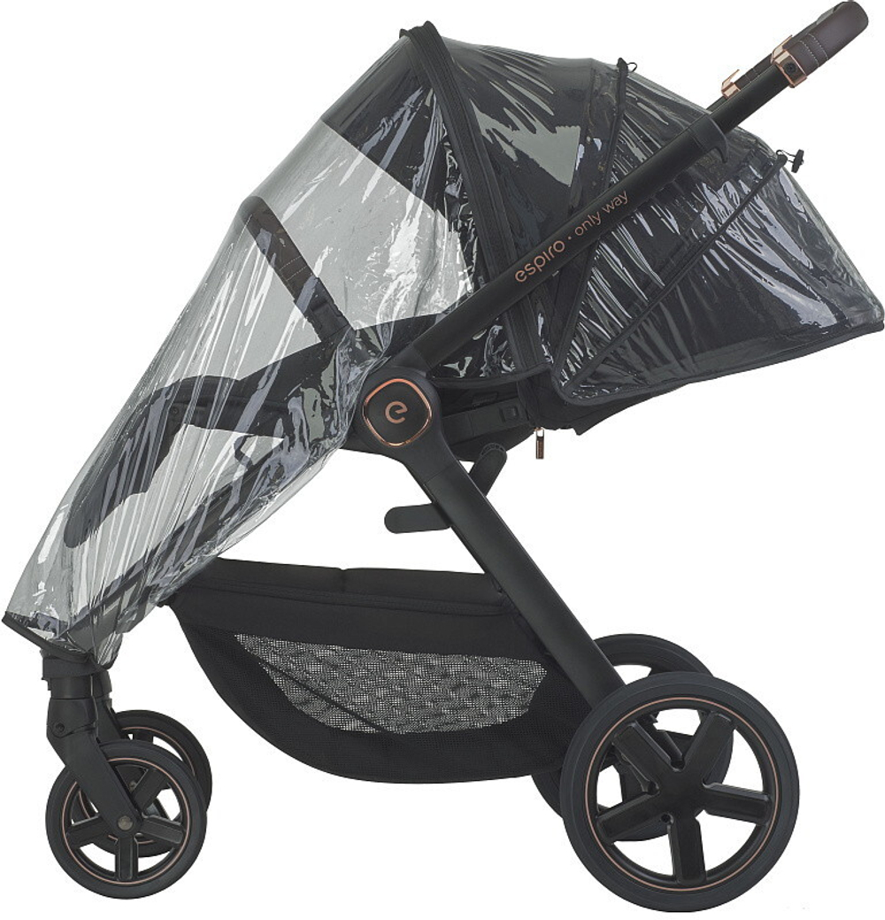 Детская коляска Espiro Only Way 2024 407 monument gray