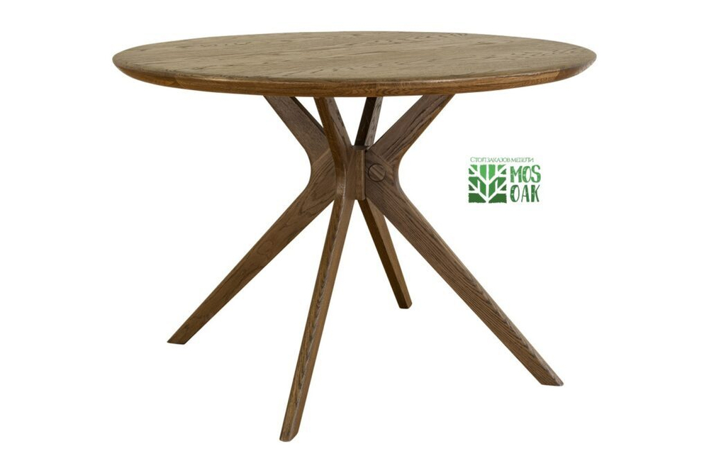Стол круглый из массива дуба Armonia-3