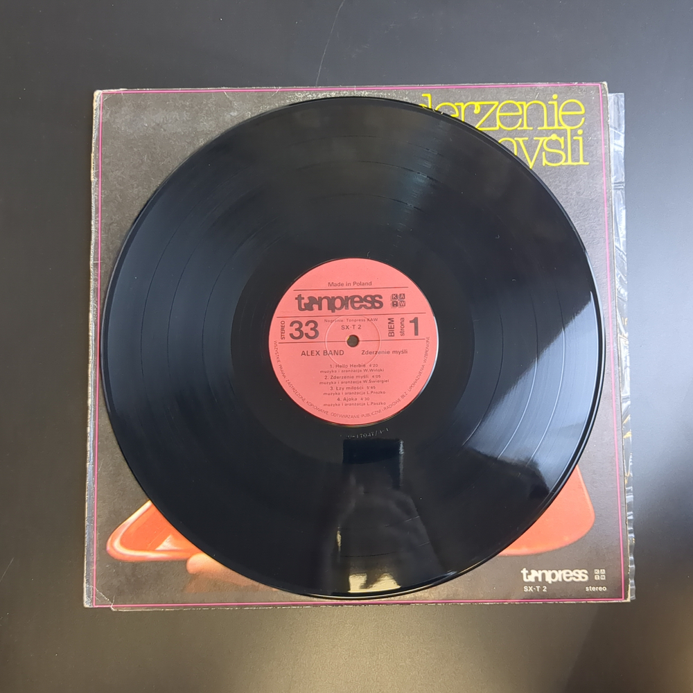 LP Alex Band - Zderzenie mysli. Джаз. Виниловая пластинка 12 дюймов. Польша 1979 год.