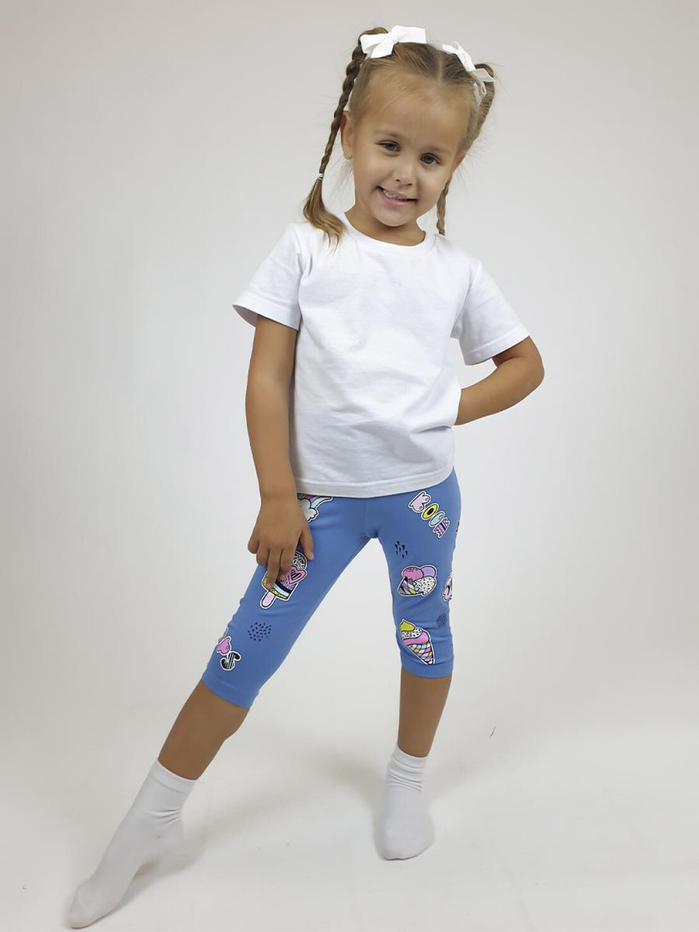17-24-6 Лосины для девочки Luneva