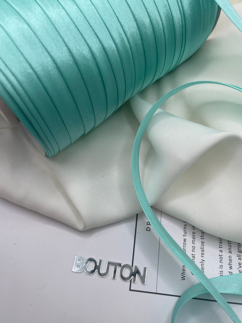 Косая бейка "Gamma" GK-12P 11 - 12 мм №130 св.мор.волна