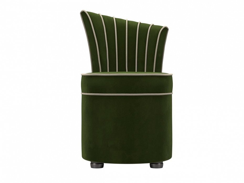 Пуф Ирис, Зеленый, Микровельвет, 29288