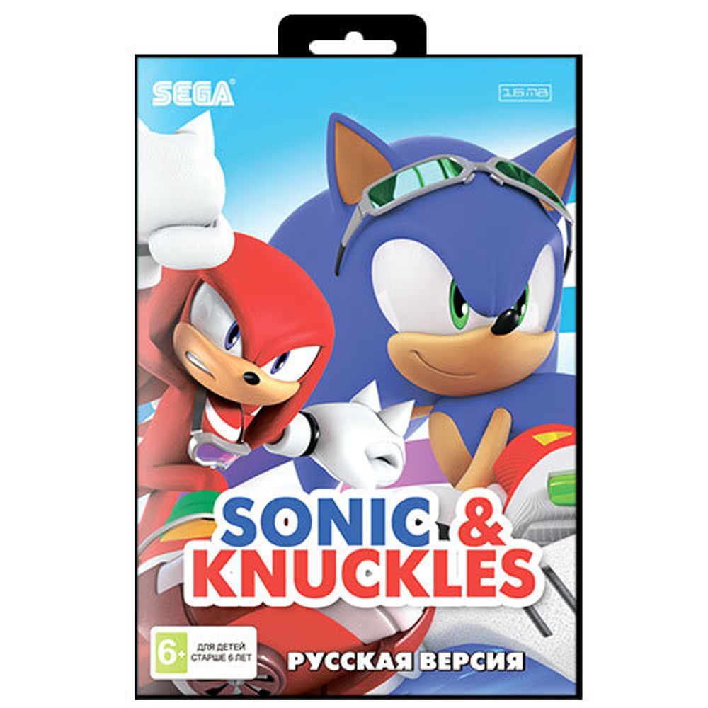 Картридж для Сеги Sonic &amp; Knuckles (4 часть)