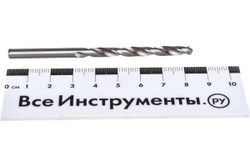 Сверло по металлу 5 мм, HSS (10 шт. в блистере), бронзовый