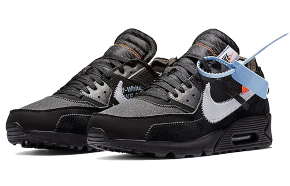 Кроссовки Off-White X Nike Air Max 90 Black The Ten