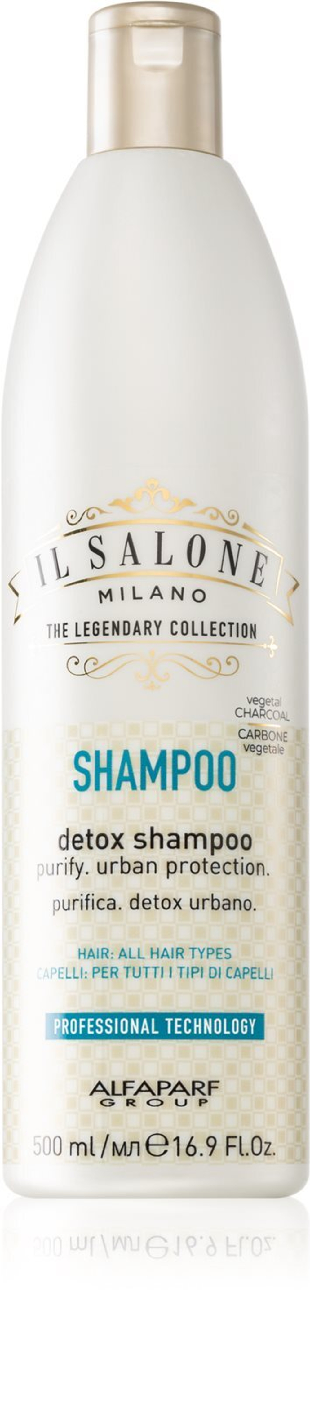 Alfaparf Milano Il Salone Milano Detox - очищающий и детоксицирующий шампунь для волос, подвергшихся загрязнению воздуха /   500  ml  / GTIN 8022297095318