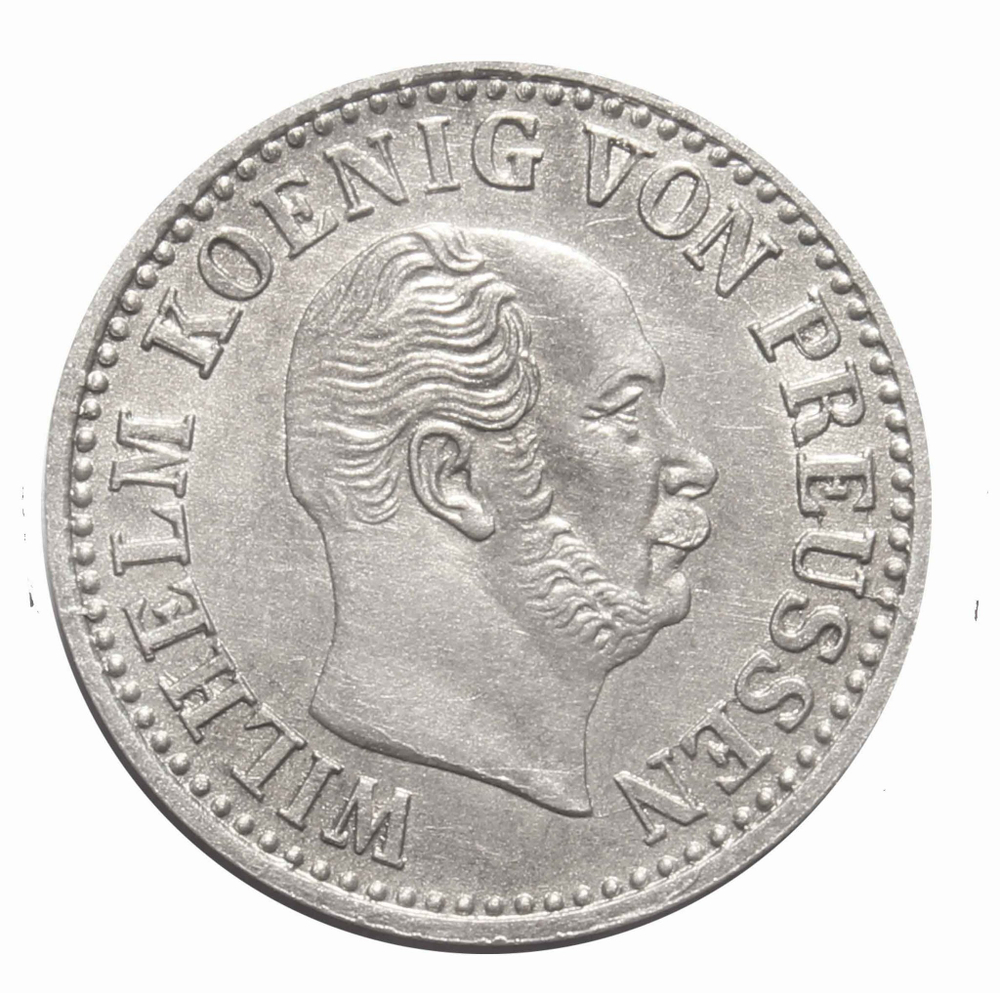 1/2 гроша 1870 (А) Германия-Пруссия AU