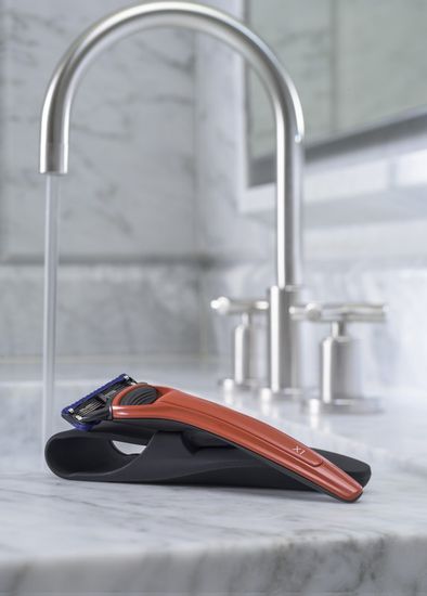 Набор Bolin Webb X1, бритва X1 красная, дорожный чехол