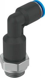 QSLL-G1/8-4-100 Угловой фитинг с цанговым зажимом, удлиненный