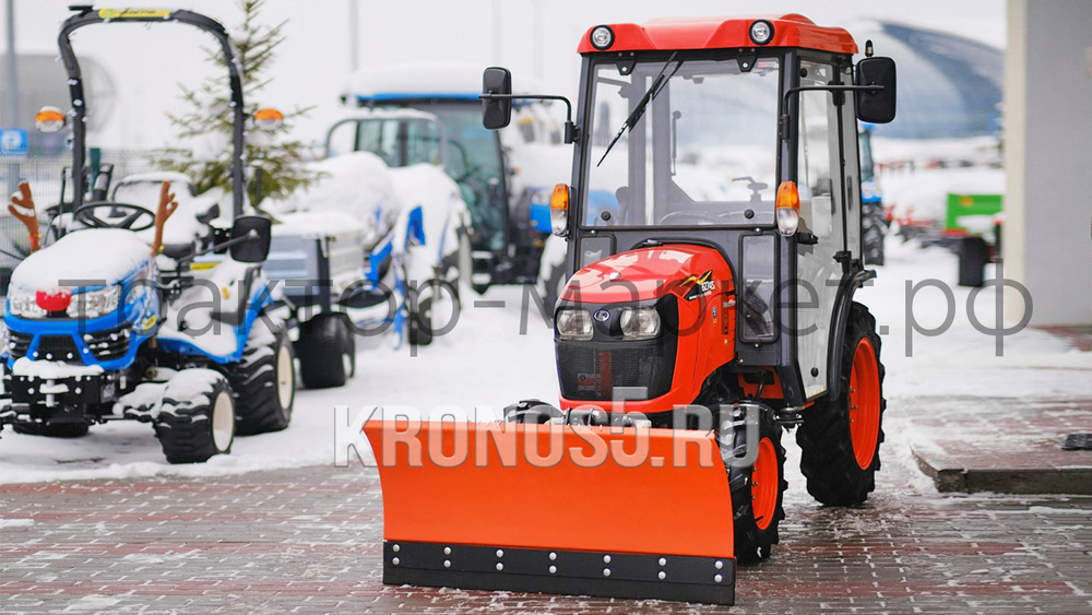 Трактор Kubota | Кубота B2741SС 9+3 (Kubota India) STD agri 7.00-12 / 8.3-20 (с ПСМ)