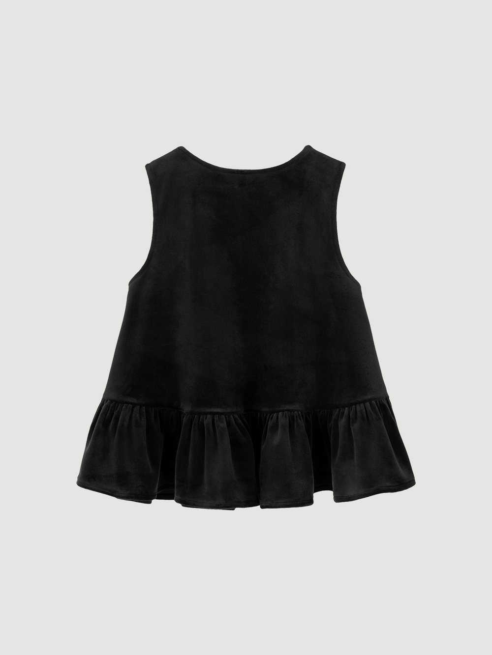 Велюровая туника-трапеция Mjölk Black