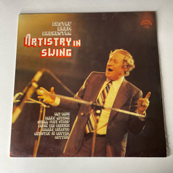 Винтажная виниловая пластинка LP Gustav Brom Orchestra Оркестр Густава Брома, Artistry In Swing (Чехословакия 1984)