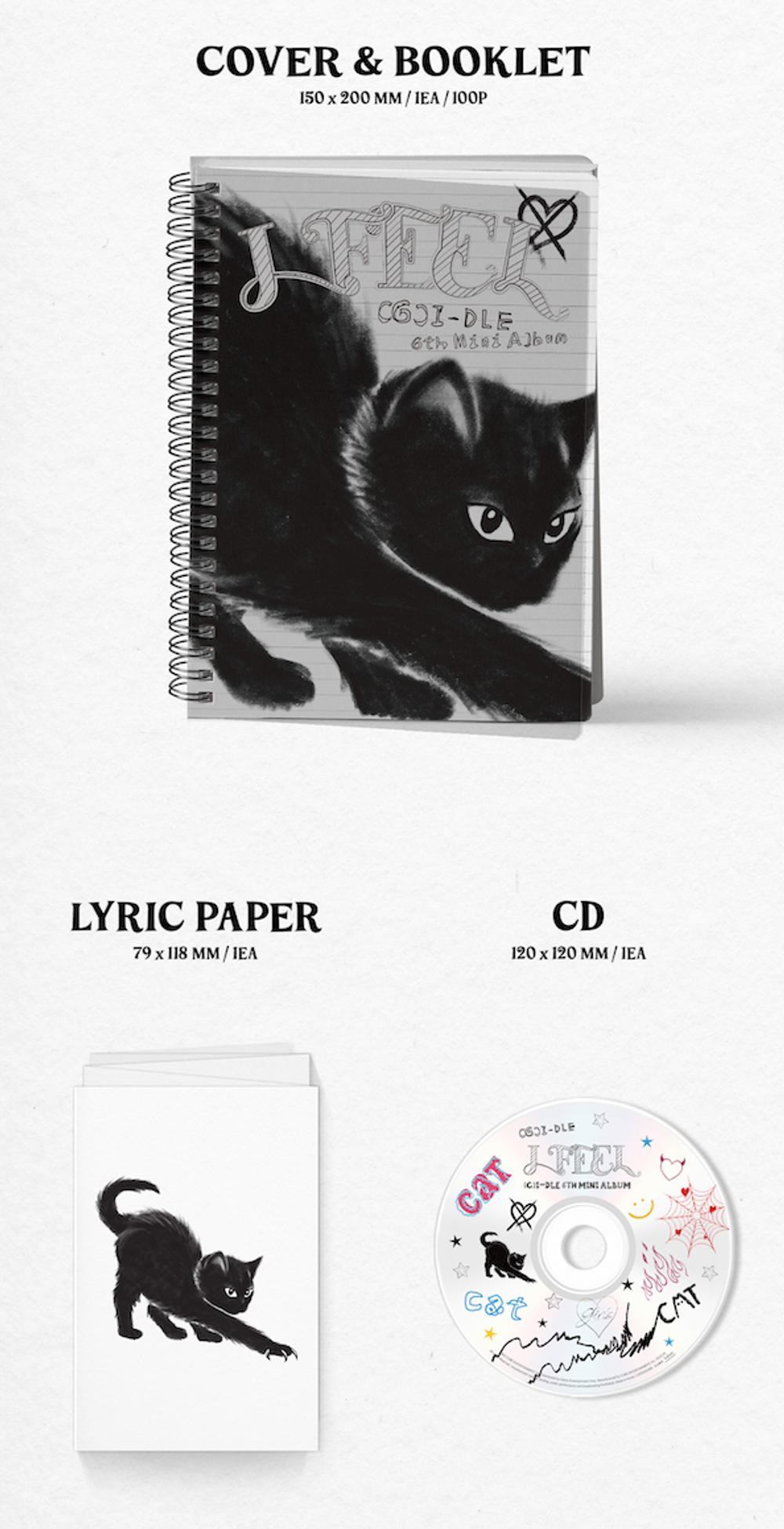 Купить Альбом (G)I-DLE - I feel (Cat Ver.) | Stars Store интернет