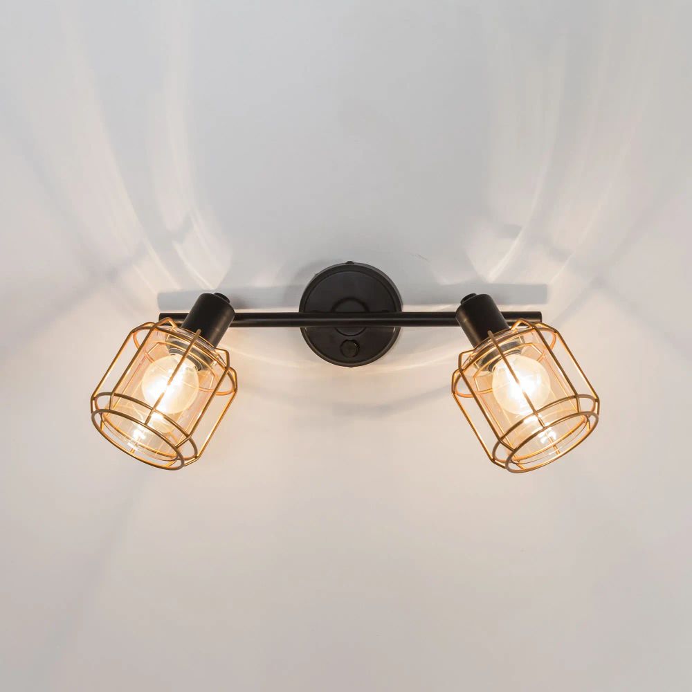 Citilux Таверна CL542622 Спот поворотный с выключателем Чёрный