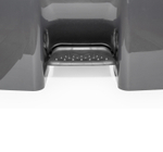 Бак для мусора 110л с педалью на колесах М2395