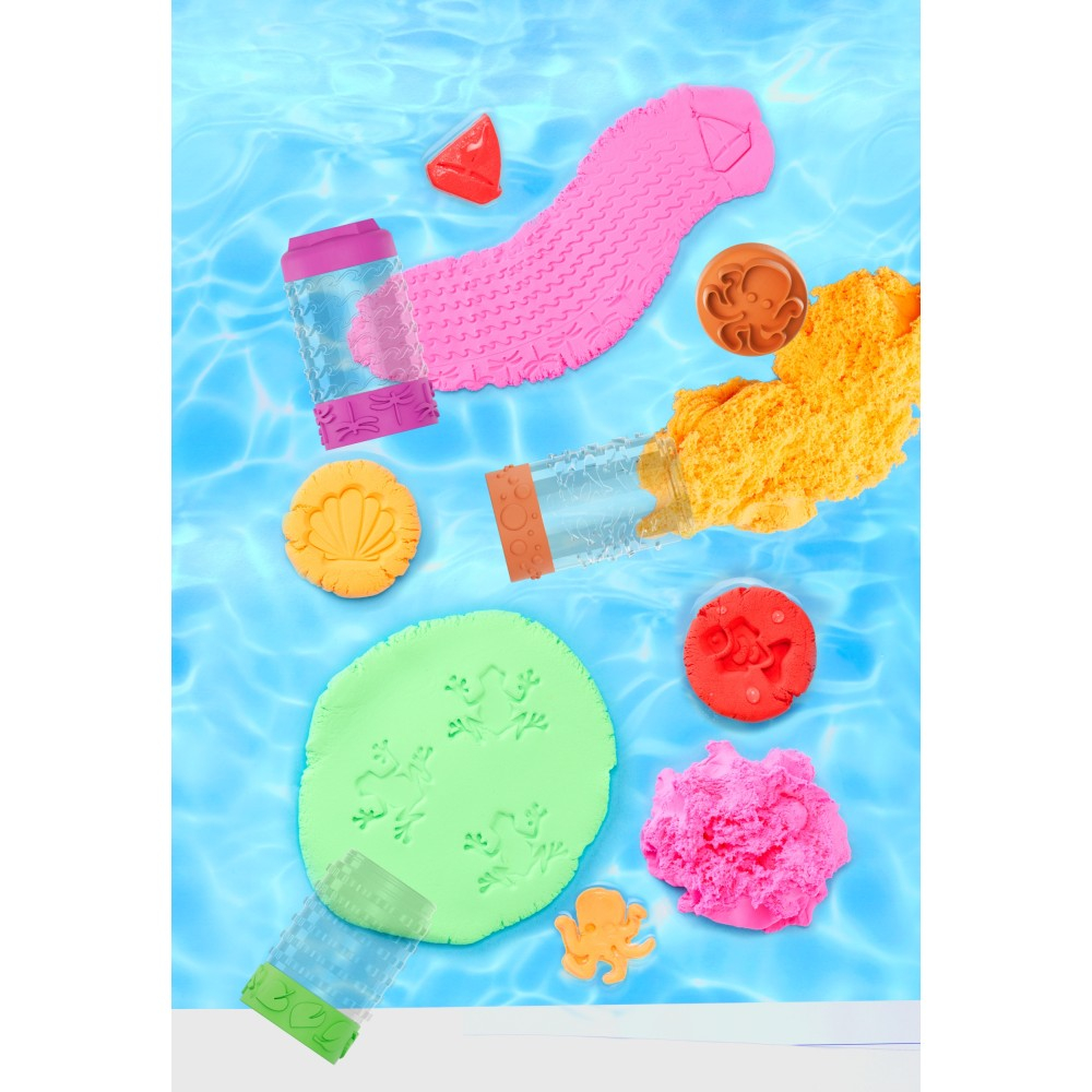MGA Entertainment 544937 544975 — Масса для лепки Wonder Factory Never Dry Floating Dough красная 544975 — фото 3