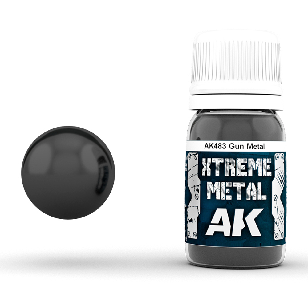 XTREME METAL Gun Metal 30ml