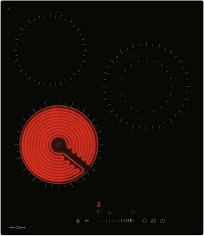 Электрическая варочная панель Krona ZAUBER 45 BL 1DZTS