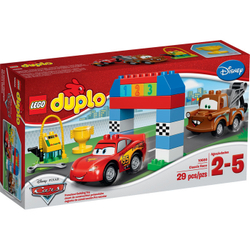 LEGO Duplo: Гонки на Тачках 10600 — Disney Pixar Cars Classic Race — Лего Дупло Тачки