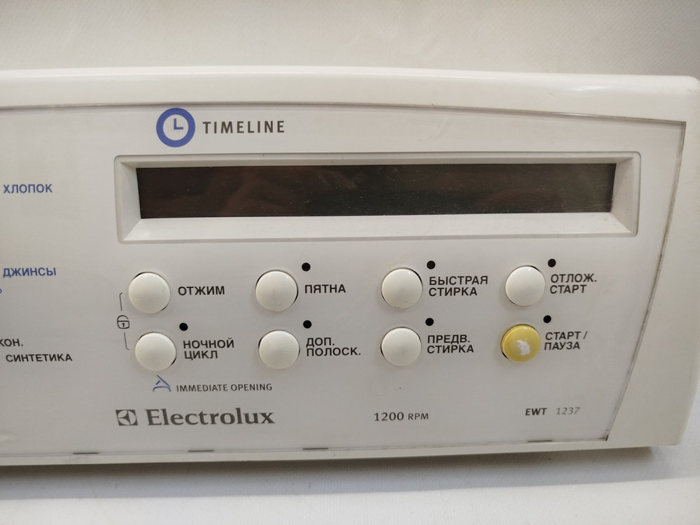 434 Панель и модуль индикации Electrolux EWT 1237 б/у