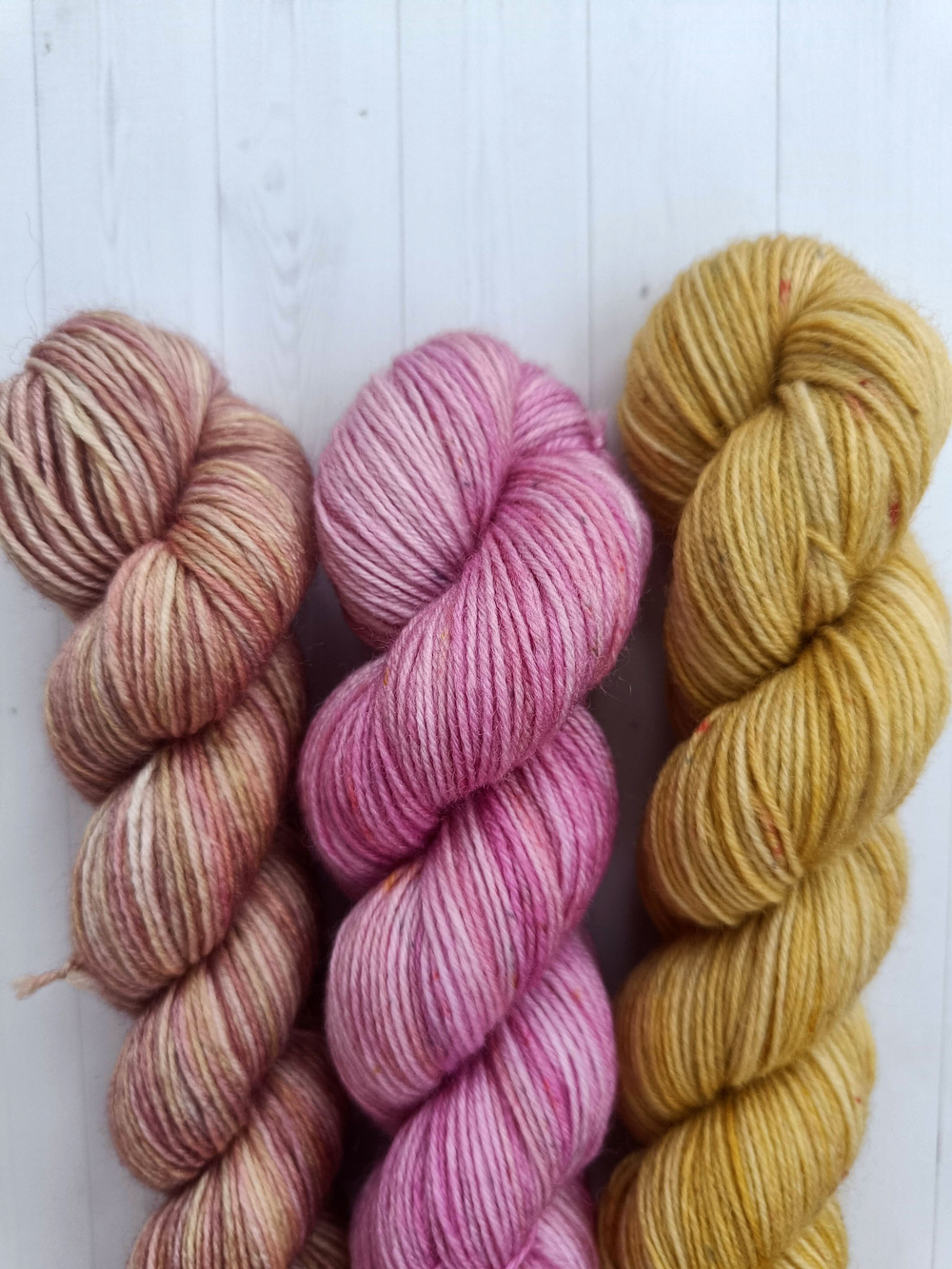 Набор №5 - 3 шт. по 50 гр (розовый, розово-бежевый, горчица)