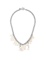 Колье "Pearl cluster" Silver