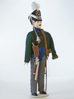 Кукла коллекционная Гусар российско-германского легиона