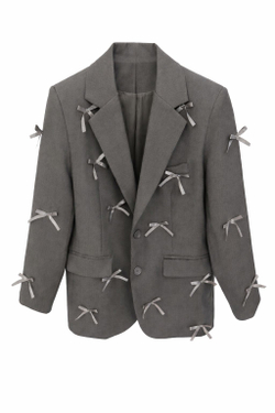 ITALY K пиджак - серый
