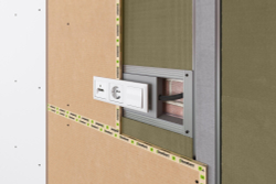 Звукоизоляционный подрозетник 1-секционный SoundGuard S-BOX 1 (115х115х36мм)(шт)